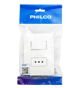 INTERRUPTOR COMBINADO PHILCO 250V 10A 19PLC78562
