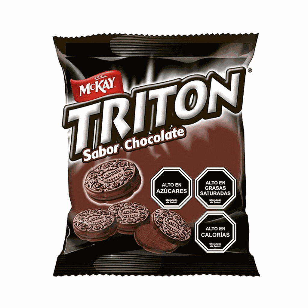 GALLETAS MACKAY MINI TRITON CHOCOLATE 40GRS.