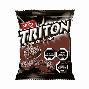 GALLETAS MACKAY MINI TRITON CHOCOLATE 40GRS.
