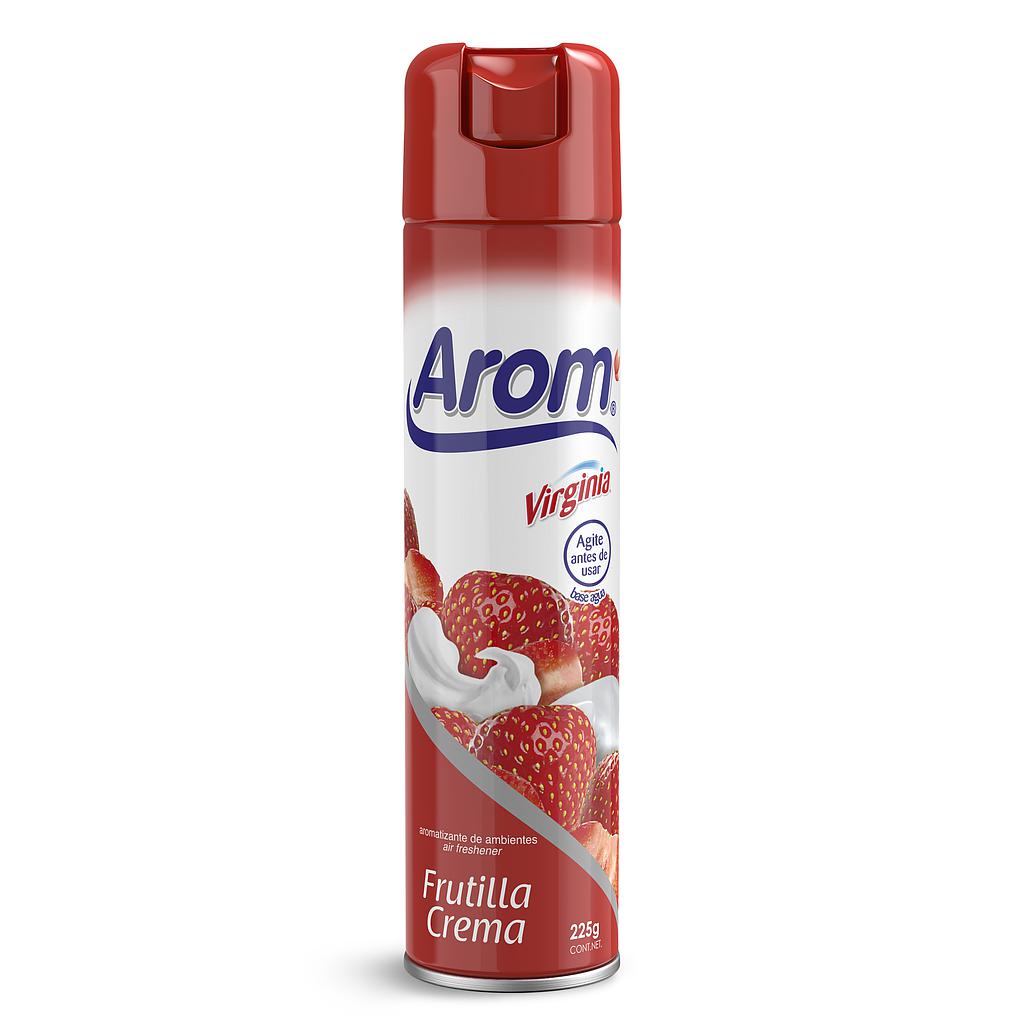 DESODORANTE AROM VIRGINIA 225 cc FRUTILLA CREMA 