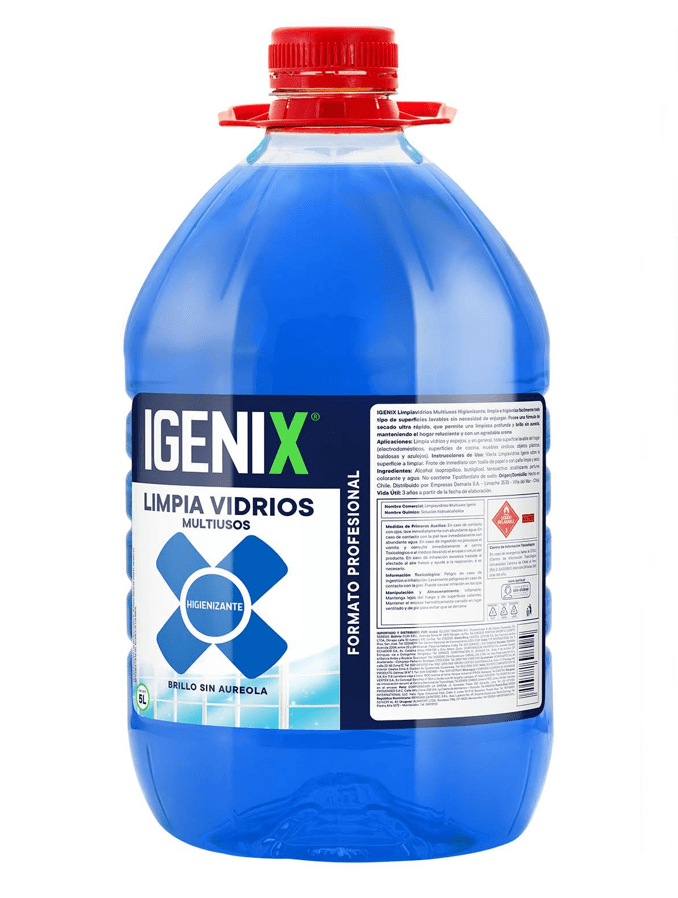 LIMPIA VIDRIOS MULTIUSO IGENIX 5 Lts ( LA )