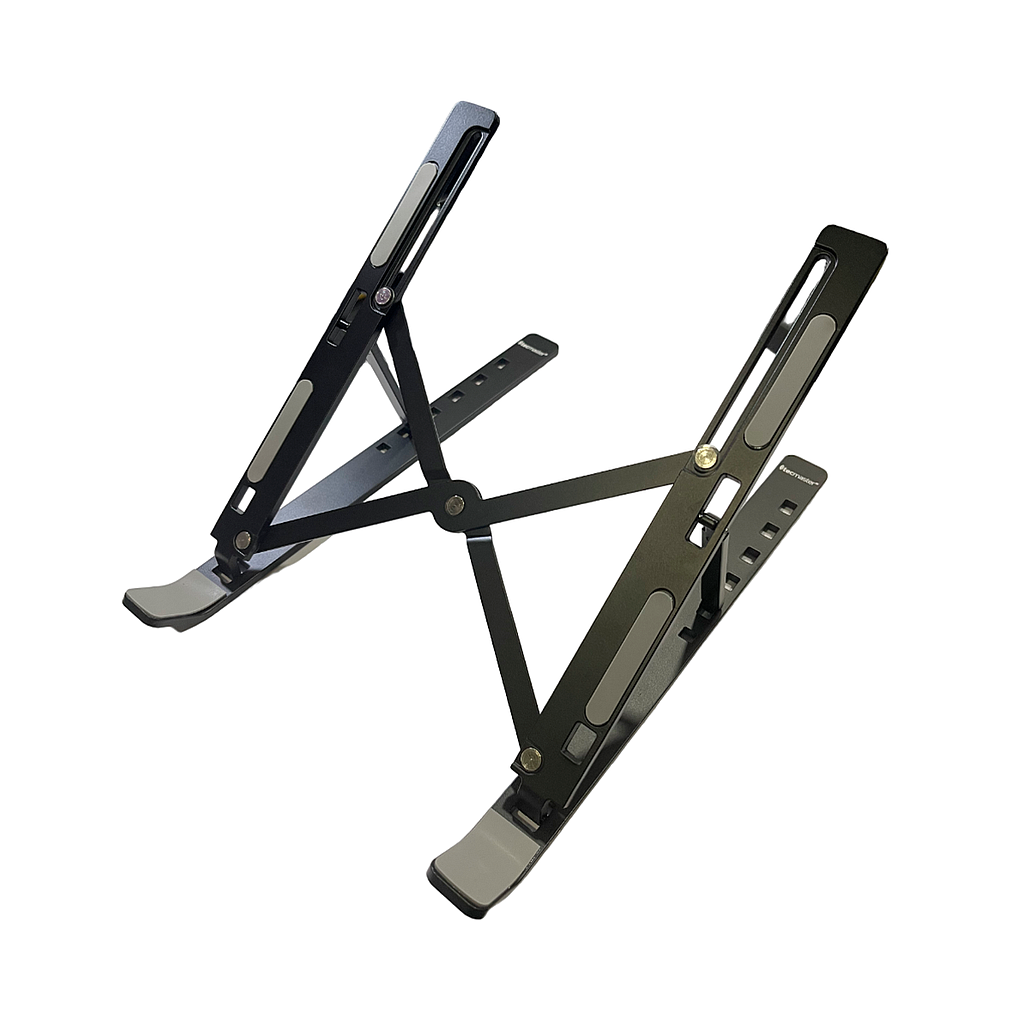BASE ELEVADORA AJUSTABLE DE ALUMINIO PARA NOTEBOOK - TECMASTER
