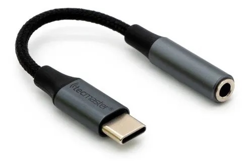 ADAPTADOR TECMASTER TIPO C A AUX 3.5MM