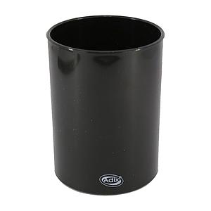 PORTA LAPIZ REDONDO ADIX PLASTICO NEGRO