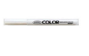MARCADOR ACRILICO ARTEL BLANCO 1MM