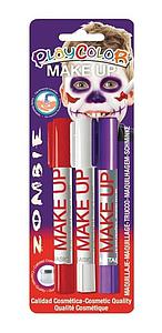 BLISTER MAQUILLAJE ZOMBIE PLAYCOLOR