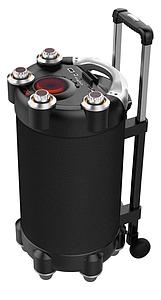 PARLANTE BAZOOKA FUJITEL BT PORTABLE C/RUEDAS 30W/6,5"/USB/FM/MIC 