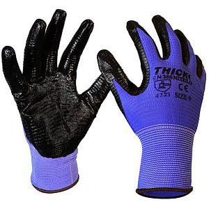 GUANTE THICK NITRILO RUGOSO Talla 9