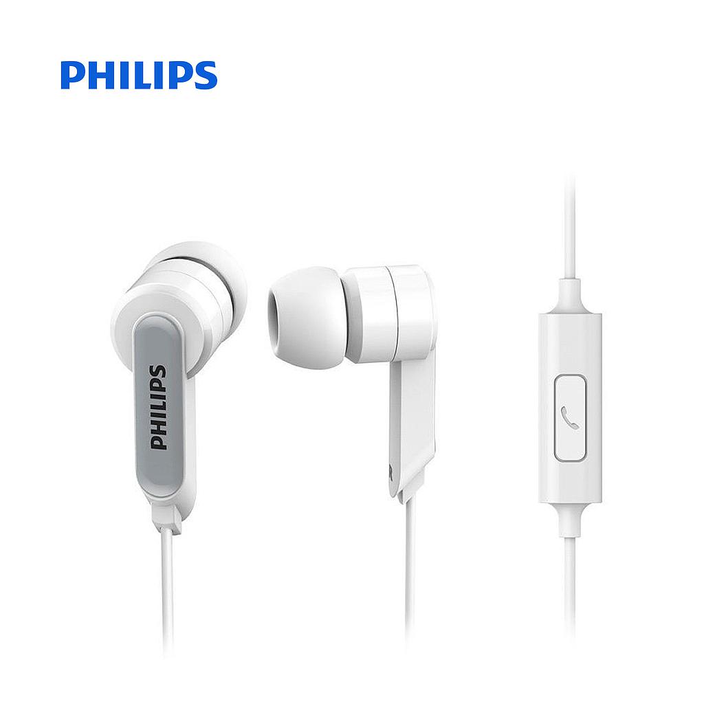 AUDIFONOS PHILIPS SHE1405WTS BLANCOS