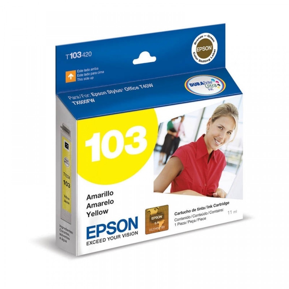 CARTRIDGE EPSON T103420 YELLOW 