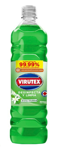 ANTIBACTERIAL VIRUTEX NANOPARTICULAS COBRE 1800 ML VITALIDAD