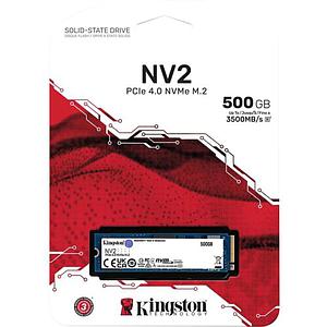 UNIDAD SSD KINGSTON M.2(2280) PCIe 4.0 NVMe 500GB NV2