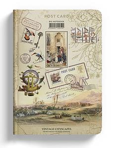 LIBRETA FLEXI MID VINTAGE CITYSCAPES 64 HJS. 5MM
