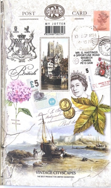 LIBRETA FLEXI MID VINTAGE CITYSCAPES 64 HJS. 5MM