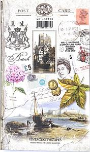 LIBRETA FLEXI MID VINTAGE CITYSCAPES 64 HJS. 5MM