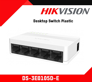 SWITCH HIKVISION 5 PUERTOS GIGABIT PUERTOS DS-3E0505D-E