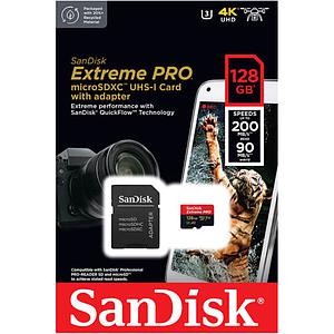 TARJETA DE MEMORIA SANDISK128GB MICROSD EXTREME PRO A2 200MB/s