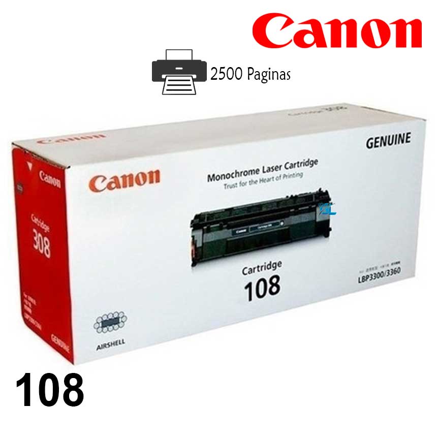 TONER CANON 108 PARA LBP 3300
