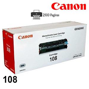 TONER CANON 108 PARA LBP 3300