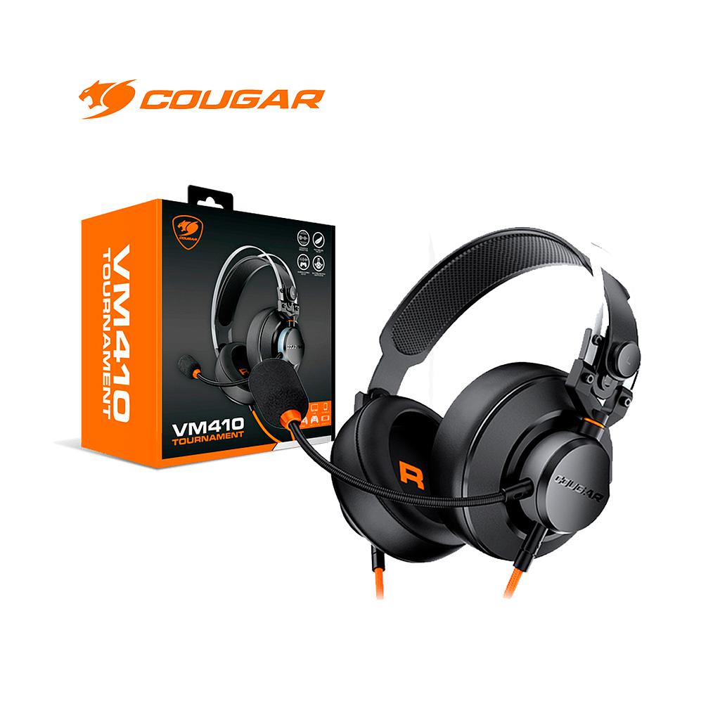 AUDIFONO GAMER COUGAR VM410 TOURNAMENT NEGRO