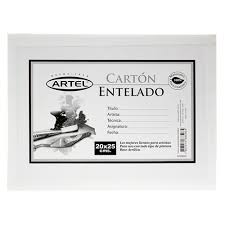 CARTON ENTELADO ARTEL 20 X 25 