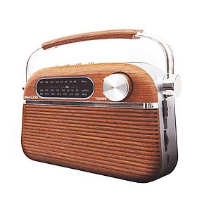 RADIO VINTAGE PHILCO AM/FM/USB/MICRO SD RECARGABLE VT329