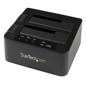 DOCK HDD SATA STARTECH SATA CLONADOR AUTONOMO  2.5/3.5" USB 3.0 6Gbps SDOCK2U33RE