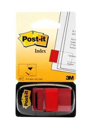 BANDERITA POST-IT ROJA ( DESC. )