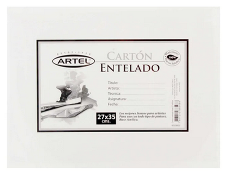 CARTON ENTELADO ARTEL 27 X 35 