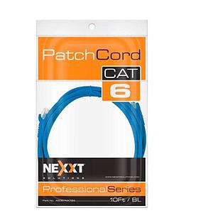 CABLE PATCH CORD NEXXT AB361NXT24 CAT6 AZUL 3M