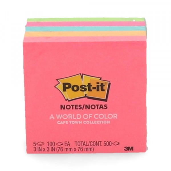 NOTA POST-IT 3M NEON 654