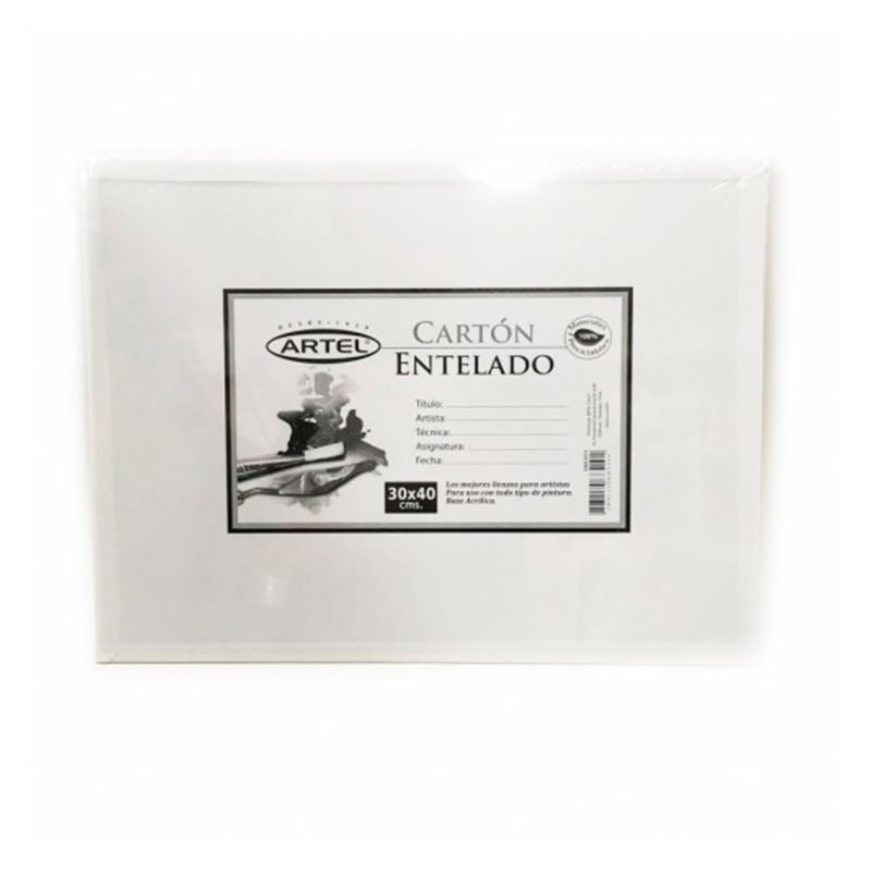 CARTON ENTELADO ARTEL 30 X 40 