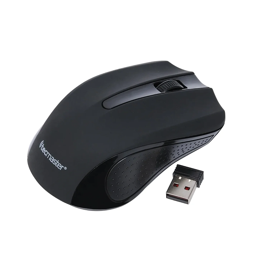 MOUSE TECMASTER INALAMBRICO  TM-100514-BK