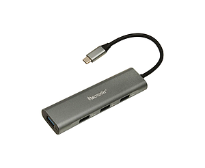 HUB USB TIPO-C TECMASTER 4 PUERTOS USB 3.0 TM-100533