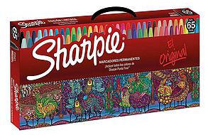MARCADOR PERMANENTE SHARPIE FINO 65 PZS
