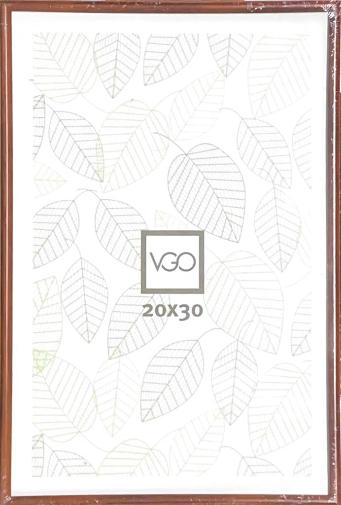 MARCO 20 X 30 VGO PLASTICO SIMIL/MADERA MD.82