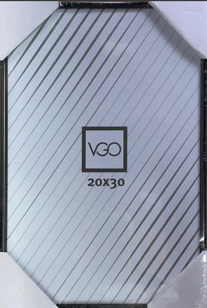 MARCO 20 X 30 VGO MADERA ANCHA BDA.82 NEGRO