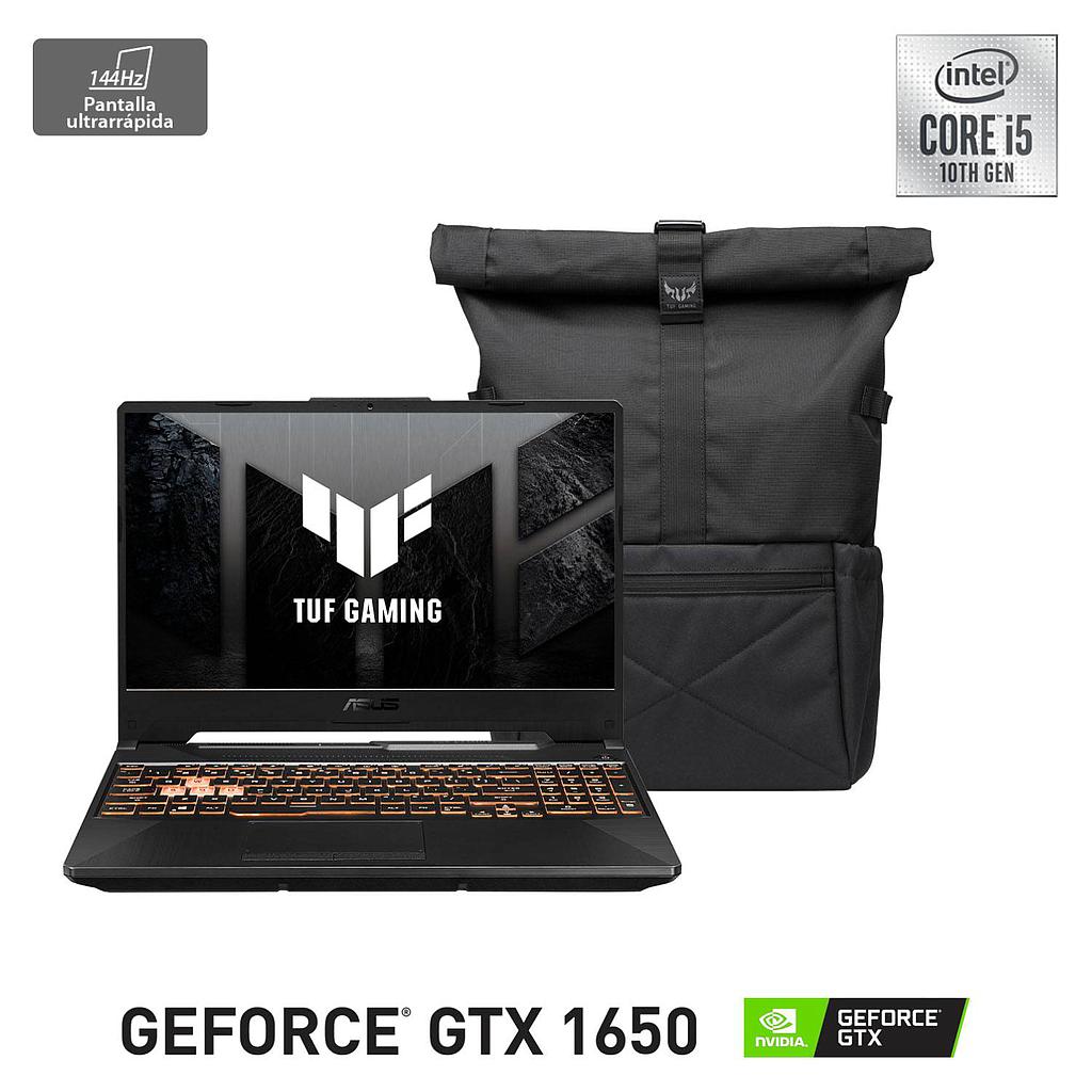 NOTEBOOK ASUS TUF FX506LHB-HN326W i5-10300H 8G 512SSD GTX1650 15,6" WIN 11 HOME