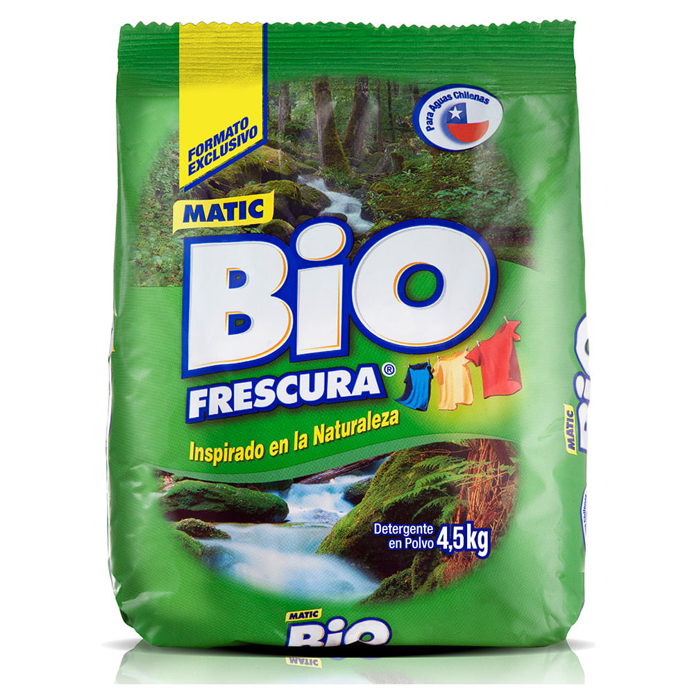 DETERGENTE BIO FRESCURA BOSQUE NATIVO 4,5 KILOS