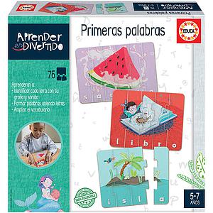 JUEGO APRENDER ES DIVERTIDO PRIMERAS PALABRAS +5