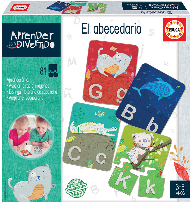JUEGO APRENDER ES DIVERTIDO EL ABECEDARIO +3