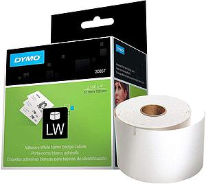 ETIQUETA DYMO LW TURBO PARA IDENTIFICACION 57 X 104mm (30857)