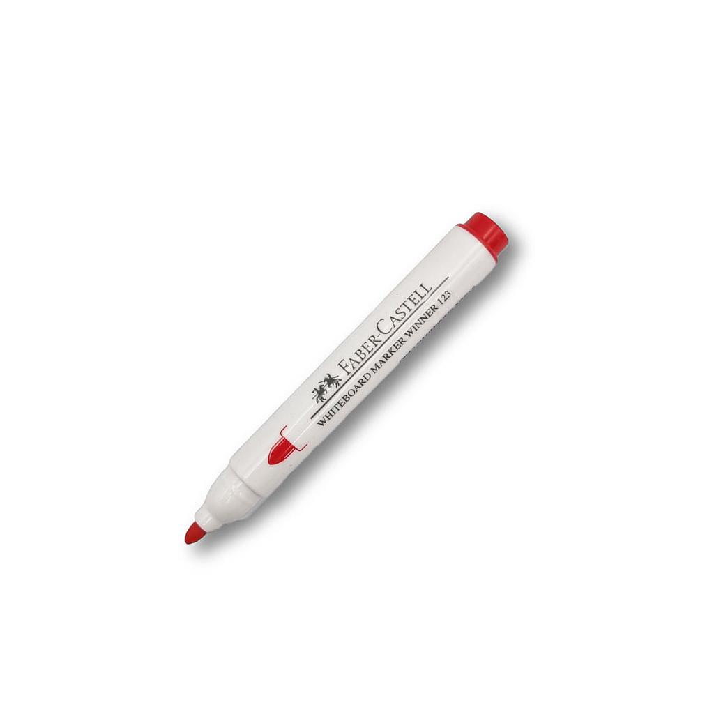 PLUMON FABER PIZARRA 123 ROJO