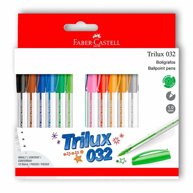 PACK LAPIZ PASTA FABER 032 MEDIUM 12 UNIDADES