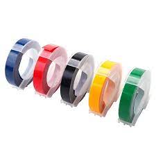 CINTA DYMO 3D PLASTICA X 5 DIF. COLORES (99786) ( DESC. )