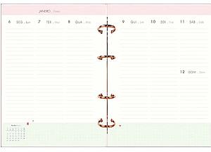 AGENDA TILIBRA PLANNER 2025 ARCHIVADOR M7 SOHO SEMANA A LA VISTA