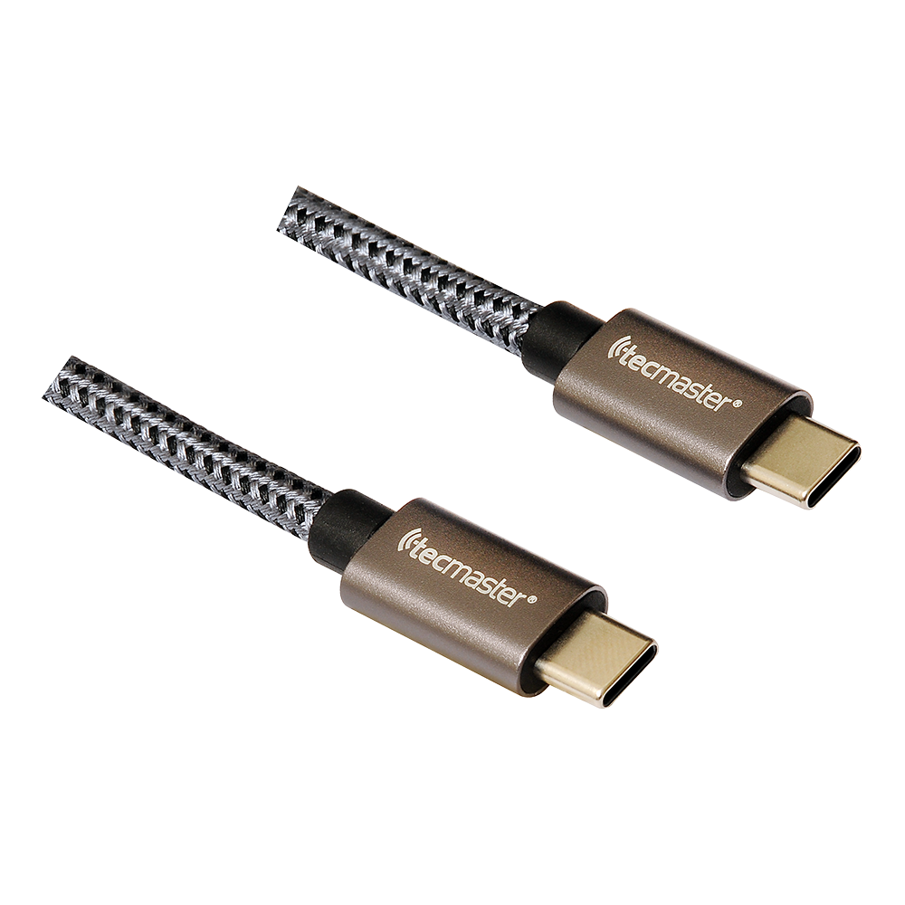 CABLE TECMASTER USB-C A USB-C 3.0 THUNDERBOLT 1.2MT 240W