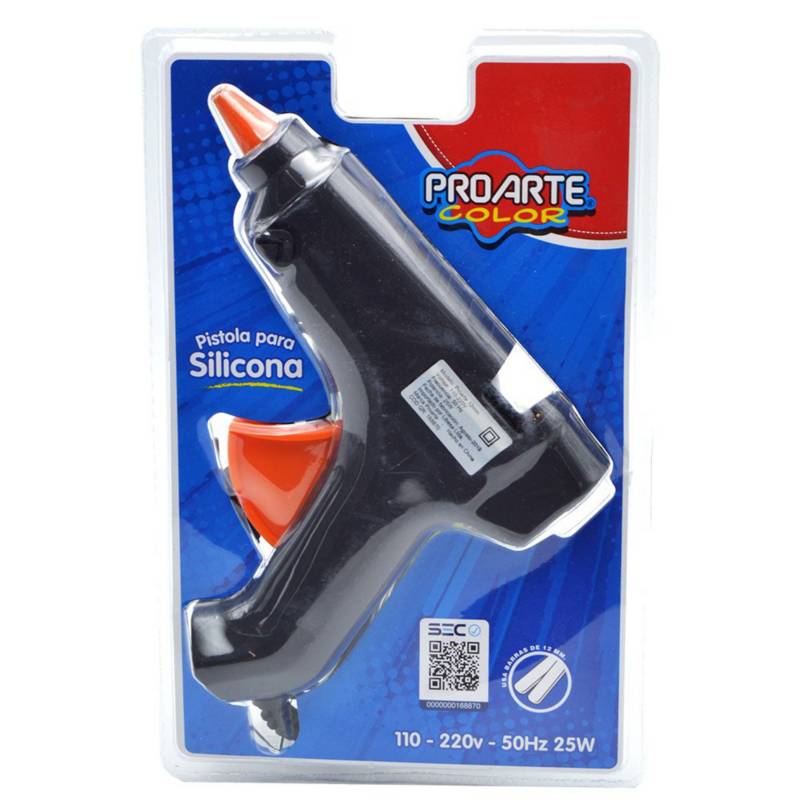 PISTOLA DE SILICONA PROARTE 25W 12MM ( CM )