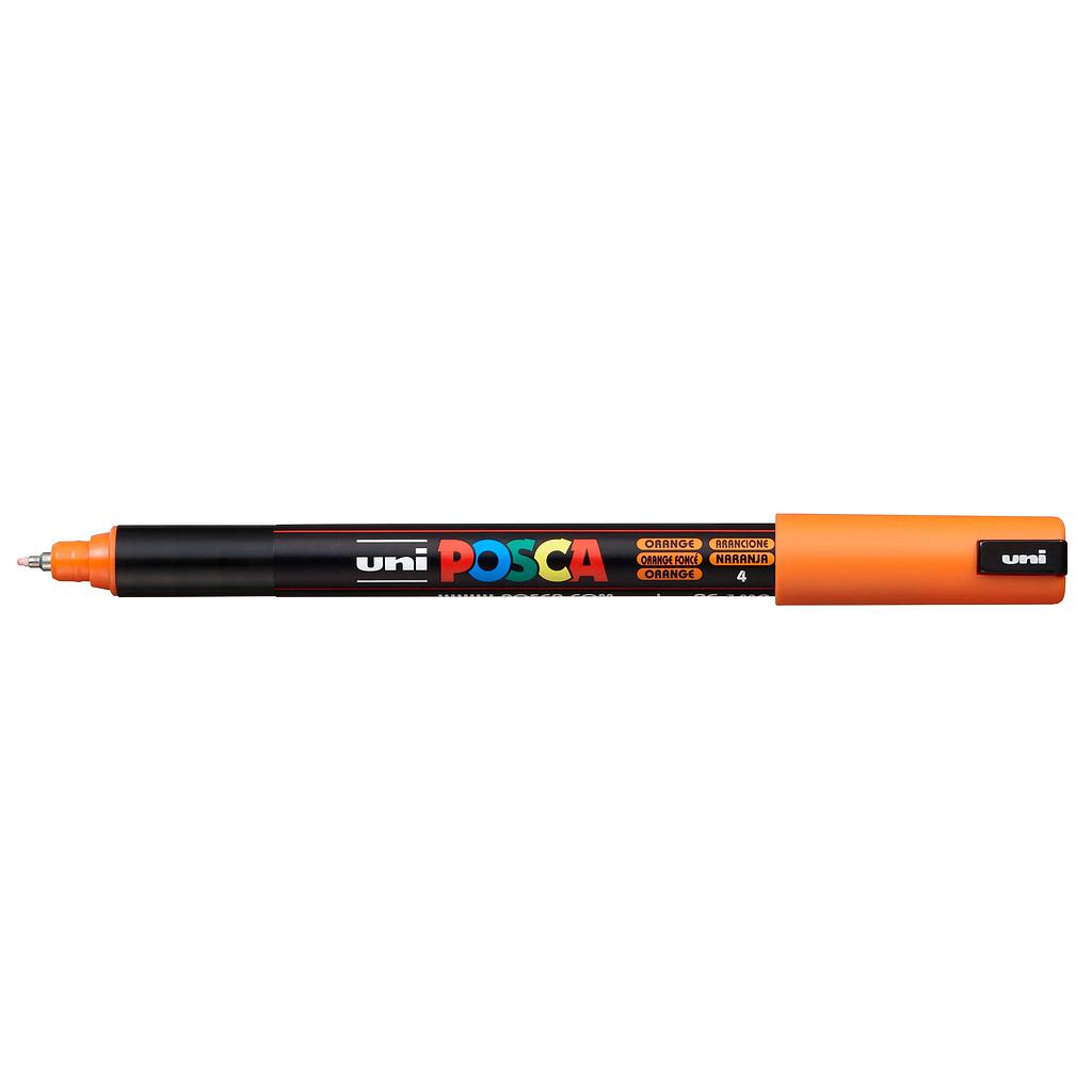MARCADOR POSCA 1MR NARANJO 0.7MM
