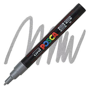 MARCADOR POSCA 3M PLATEADO 0.9 - 1.3 MM